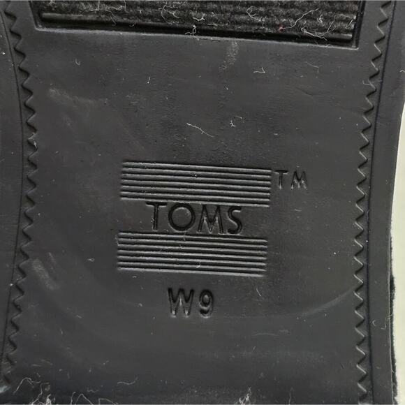 Toms Ella Chelsea Boots‎ Women's Size US 9 Crushed Velvet Black - Picture 13 of 14